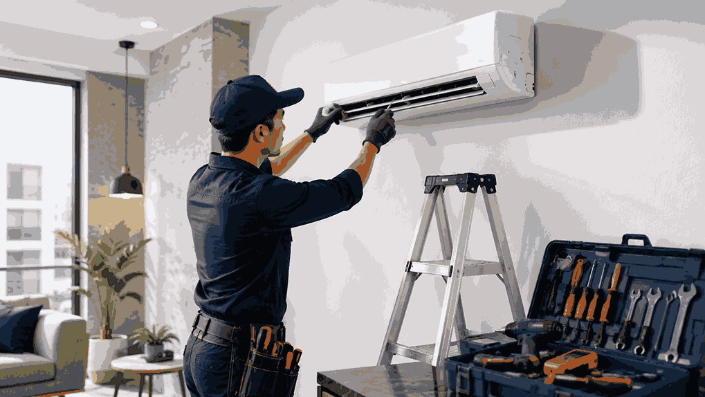 Split AC Installation